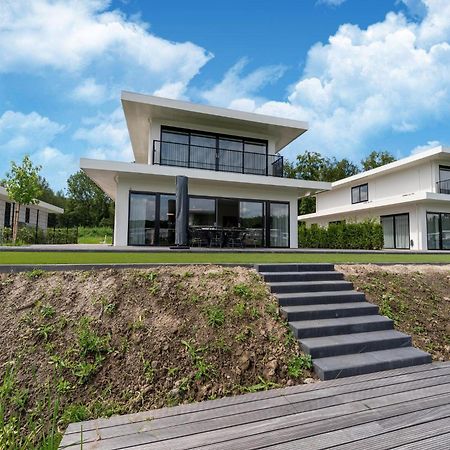 16P Spacious Villa On The Water In Zeewolde Exterior photo